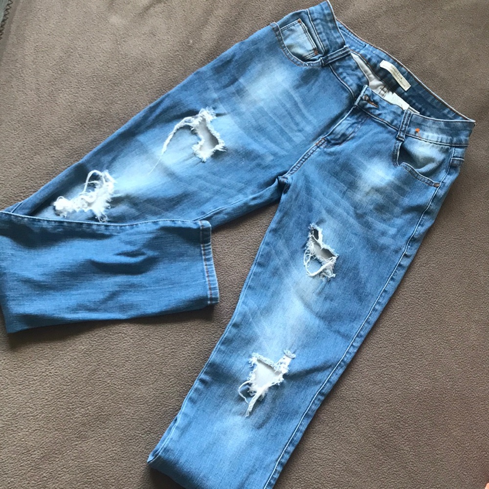 Sweet look premium limited edition Blue skinny Jeans A002